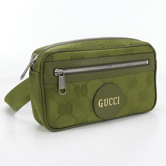 GUCCI GU89728 Belt bag Off the grid body bag Nylon green mens