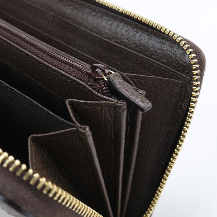 GUCCI 523154 96IWG 8745 Long Wallet Ophidia GG Zipper Wallet GG Supreme Canvas, leather Multicolor Women