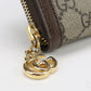 GUCCI 523154 96IWG 8745 Long Wallet Ophidia GG Zipper Wallet GG Supreme Canvas, leather Multicolor Women