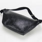 GUCCI GU90146 Large Belt Bag GG emboss body bag leather Bag black mens
