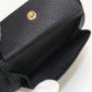 GUCCI GU90348 Bifold Wallet Vintage logo print Folded wallet leather black mens