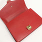 GUCCI 421882 Silvi Shoulder Bag leather red Women