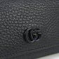 GUCCI GU90972 Tri-fold wallet GG Marmont Three fold wallet leather black Women