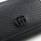 GUCCI GU90972 Tri-fold wallet GG Marmont Three fold wallet leather black Women
