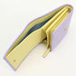 GUCCI GU91309 Medium Double G Folded wallet leather/Medium purple Women
