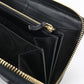 GUCCI 723784 Zip around wallet GG matelasse PurseZip Around leather black Women