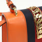 GUCCI 470270 2WAY Silvi Handbag leather orange Women