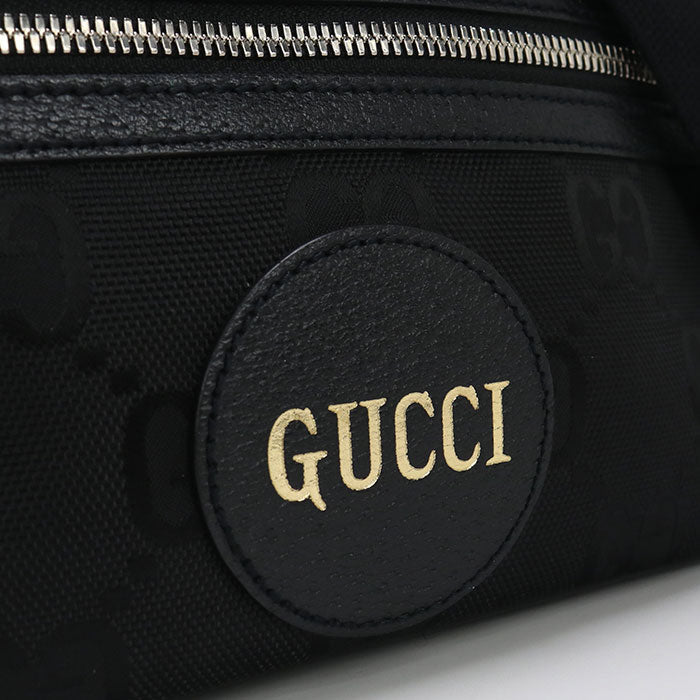 GUCCI 631341 Belt bag Off the grid body bag Nylon black mens