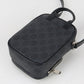 GUCCI 672952 Shoulder Bag GG Supreme Interlocking G Mini bag PVC, leather black mens