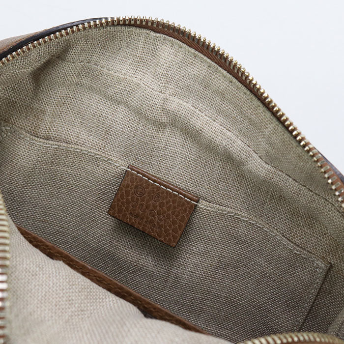 GUCCI 449413KY9LG8610 Shoulder Bag Mini Shoulder Bag GG canvas,leather beige Women