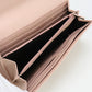 GUCCI 456116 Long wallet GG Marmont Petit Marmont Continental wallet leather pink Women