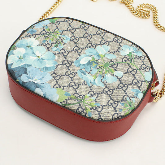 GUCCI 546313 Shoulder Bag GG Blooms ChainShoulder Bag GG Supreme Canvas Multicolor Women
