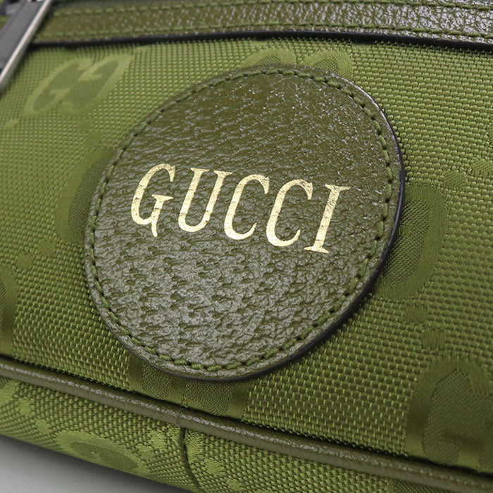 GUCCI 631341 Belt bag Off the grid body bag Nylon/Belt bag green mens