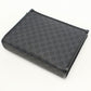 GUCCI 672956 Interlocking G Clutch bag GG Supreme black mens