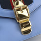 GUCCI 421882 Shoulder Bag Silvi ChainShoulder Bag leather blue Women