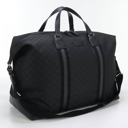 GUCCI 449180 2WAY Boston bag GG nylon Boston bag Nylon black unisex