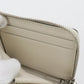 GUCCI 657571 L-shaped zipper wallet GG emboss Zip Around leather white Women