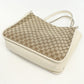 GUCCI 623694 Tote Bag Gucci Horsebit 1955 Shoulder bag GG canvas,leather beige Women