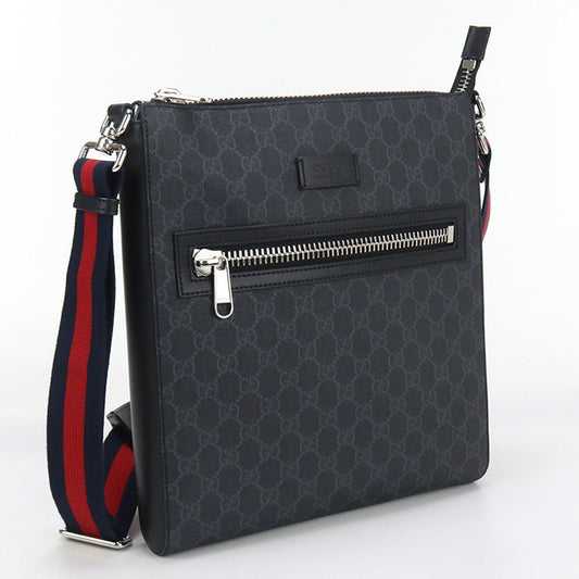 GUCCI 474137 K5RLN 1095 Shoulder Bag Messenger bag GG Supreme black mens