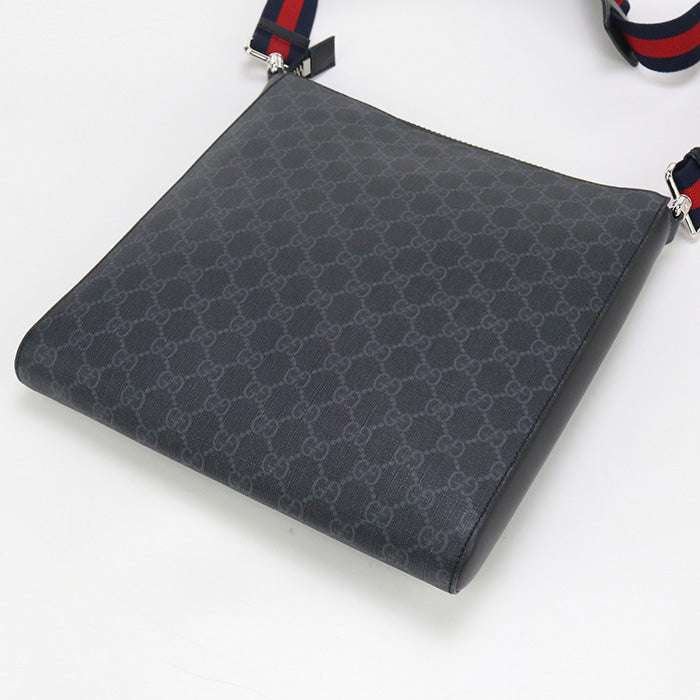GUCCI 474137 K5RLN 1095 Shoulder Bag Messenger bag GG Supreme black mens