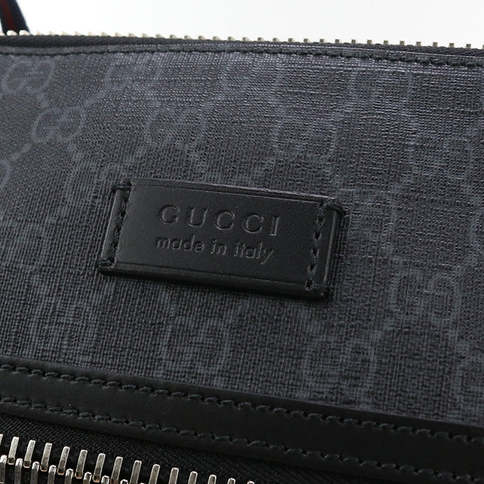GUCCI 474137 K5RLN 1095 Shoulder Bag Messenger bag GG Supreme black mens