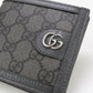 GUCCI 597609 Bifold wallet GG coin wallet Ofidia Flap wallet GG Supreme Canvas,leather gray mens