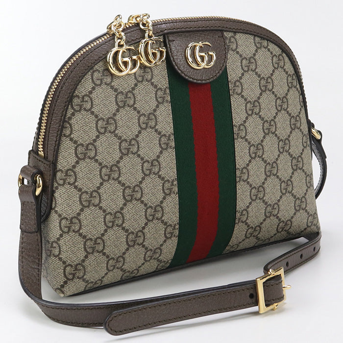 GUCCI 499621 Shoulder Bag Ofidia Small Shoulder Bag GG Supreme,leather beige Women