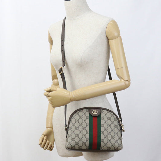 GUCCI 499621 Shoulder Bag Ofidia Small Shoulder Bag GG Supreme,leather beige Women