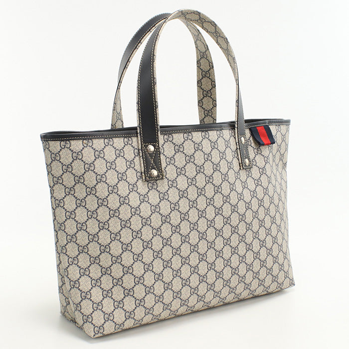 GUCCI 211134 GG Supreme Tote Bag GG Supreme navy Women