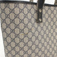 GUCCI 211134 GG Supreme Tote Bag GG Supreme navy Women