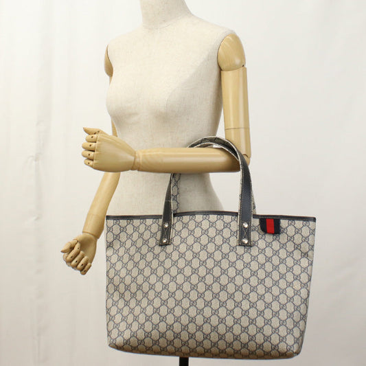 GUCCI 211134 GG Supreme Tote Bag GG Supreme navy Women