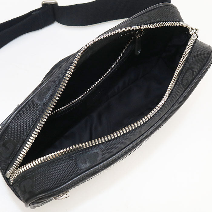 GUCCI 631341 Belt bag Off the grid body bag Nylon black mens