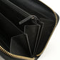 GUCCI 658839 0QGCG 1089 Long Wallet Zipper Wallet leather black mens(unisex)