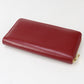 GUCCI 621889 Long wallet Gucci Horsebit 1955 Zipper wallet leather Red Women