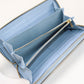 GUCCI 570661 Zip around wallet Zumi PurseZip Around leather blue Women