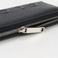 GUCCI 835120 AAE1W 1000 Zip around wallet GUCCI logo Purse leather Black mens