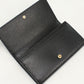 GUCCI 772638 wallet script Long wallet with double fold coin purse black Women