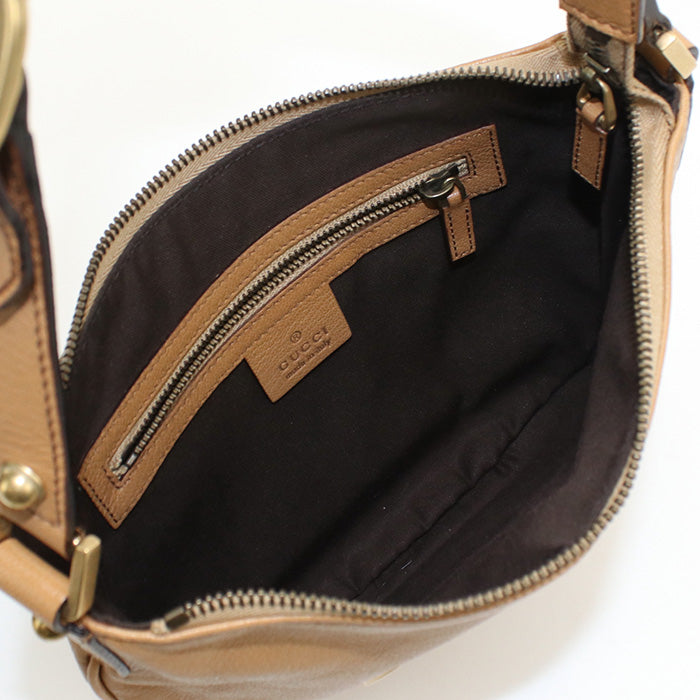 GUCCI 121552 Soho Shoulder Bag leather brown Women