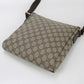 GUCCI 223666 GG Supreme Diagonal shoulder Bag GG Supreme Canvas beige Women