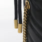 GUCCI 575163 DTDRT 1000 Small bucket bag GG Marmont Shoulder Bag black Women