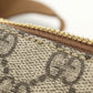 GUCCI 723306 Interlocking G Diagonal Shoulder Bag GG Supreme beige Women