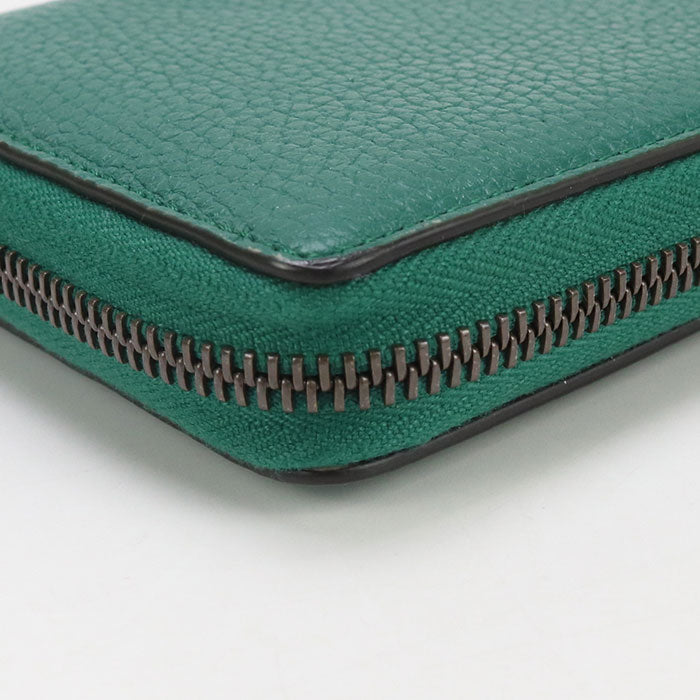 GUCCI GU95080 Zip around wallet With bamboo PurseZip Around leather green Women