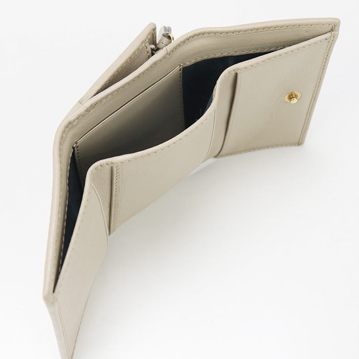 GUCCI 658633 tri-fold wallet Gucci Diana with Bamboo Medium Wallet Mini Wallet leather beige Women