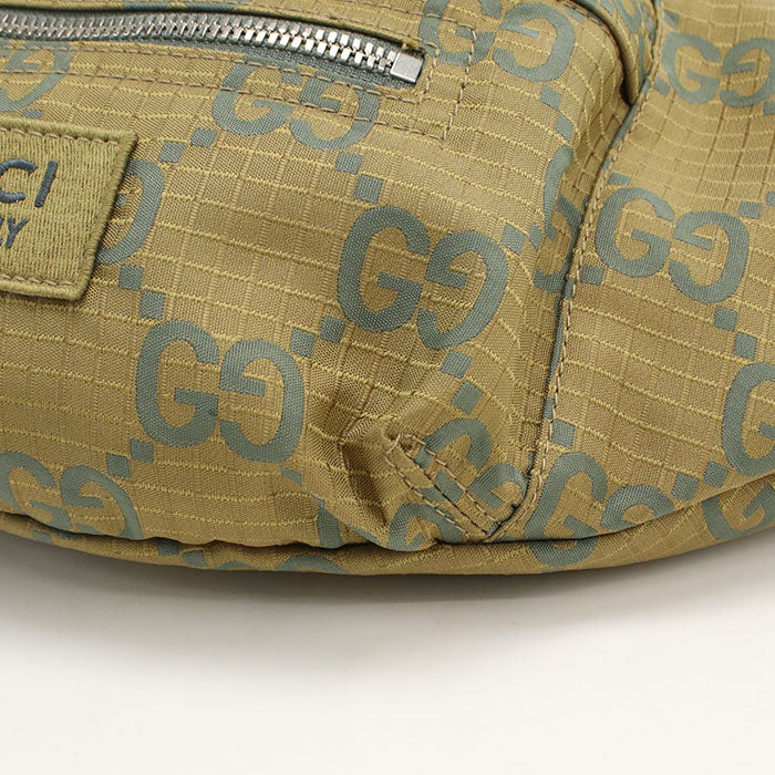 GUCCI 792287 Belt bag GG Ripstop body bag Nylon green mens
