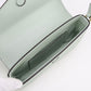 GUCCI 772794 GG Super Mini Shoulder Bag leather green Women
