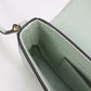 GUCCI 772794 GG Super Mini Shoulder Bag leather green Women