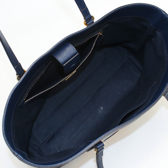 GUCCI 676681 Tote Bag Ofidia Shoulder Bag PVC Navy Women