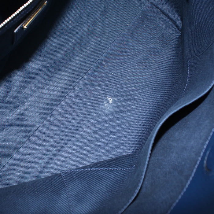 GUCCI 676681 Tote Bag Ofidia Shoulder Bag PVC Navy Women