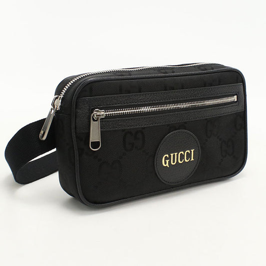 GUCCI 631341 Belt bag Off the grid body bag/GG nylon mens black