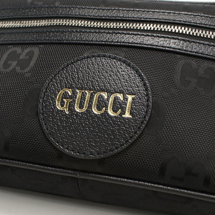 GUCCI 631341 Belt bag Off the grid body bag/GG nylon mens black